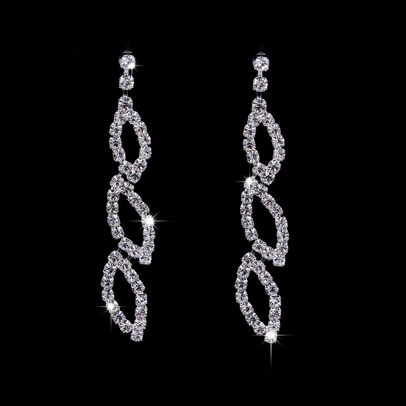 Classic kiss kiss EARRINGS NECKLACE BRIDAL Jewelry