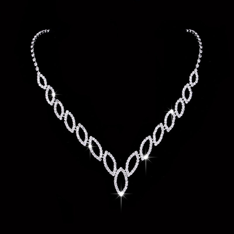 Classic kiss kiss EARRINGS NECKLACE BRIDAL Jewelry
