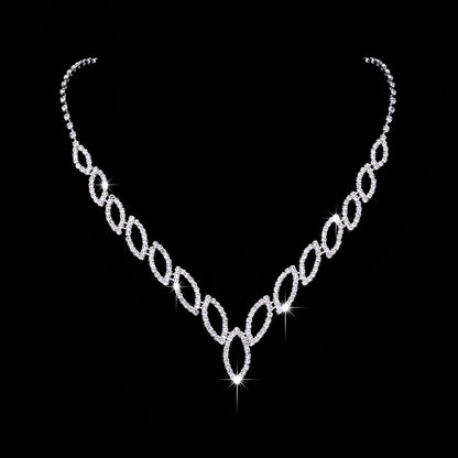 Classic kiss kiss EARRINGS NECKLACE BRIDAL Jewelry