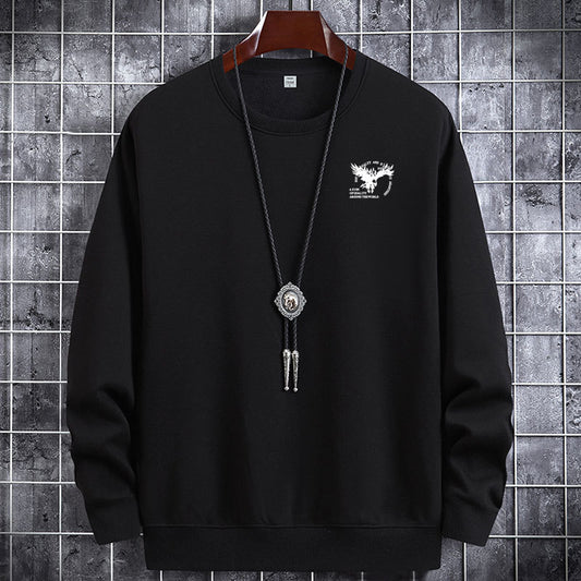 Herren Rundhalspullover Freizeitpullover Langarm Thermooberteil